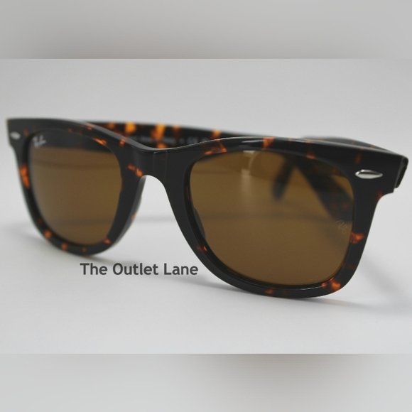 Model Display Ray-Ban Wayfarer Tortoise Brown RB2140 - Picture 7 of 16